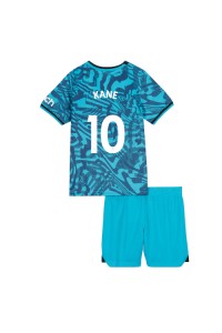 Fotbalové Dres Tottenham Hotspur Harry Kane #10 Dětské Třetí Oblečení 2022-23 Krátký Rukáv (+ trenýrky)